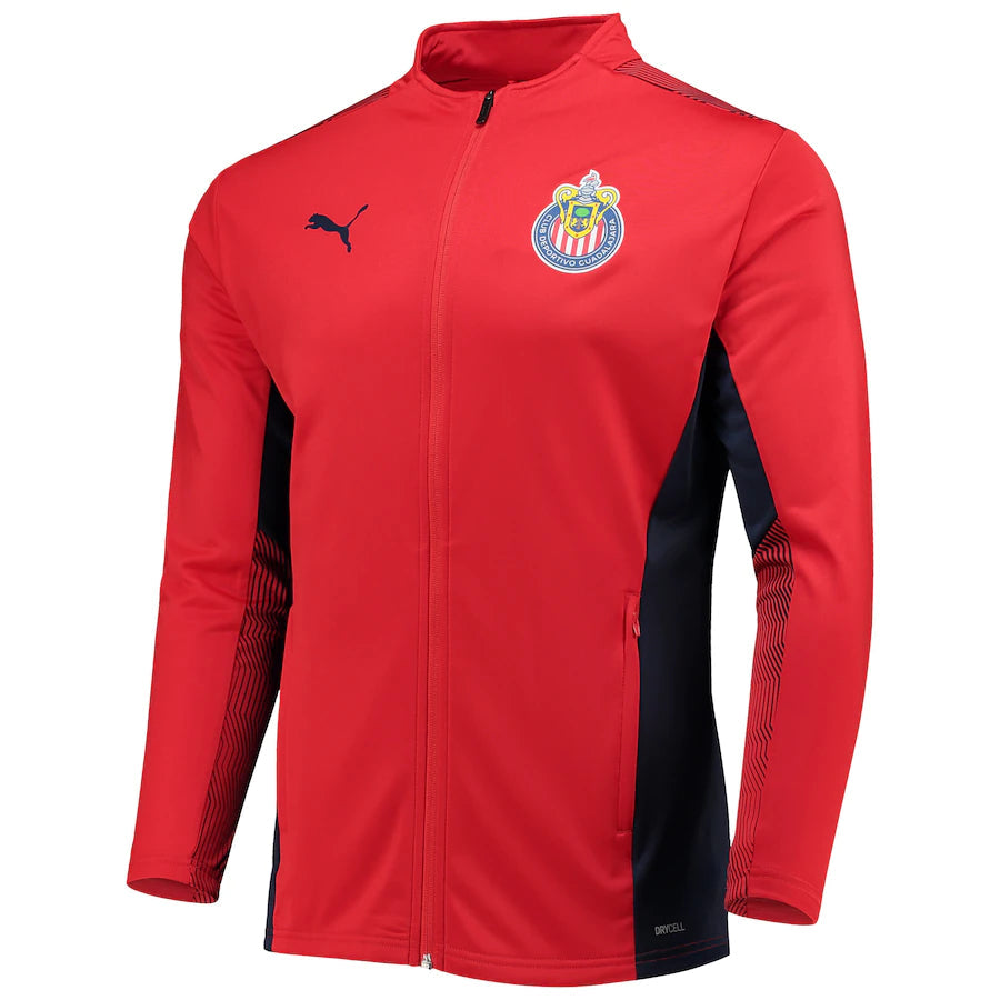 Men's Puma Red Chivas Training DryCELL Full-Zip Jacket